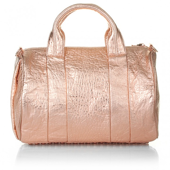 Alexander Wang Handbags - RARE metallic rose gold Alexander Wang Rocco
